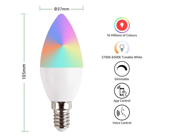 E14 smart bulb